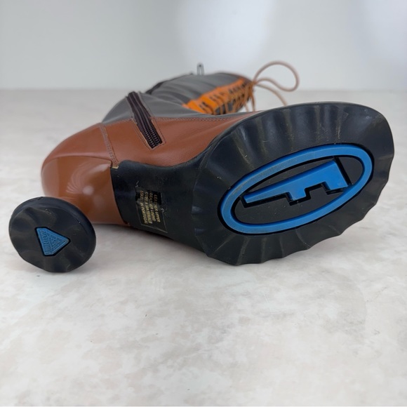 DISCONTINUED RARE COLOURWAY FROM 2011 JOHN FLUEVOG MINI HOTCAKE BOOT 9.5 - Picture 12 of 13